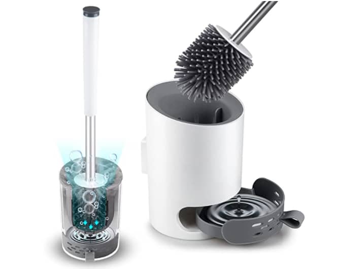 Domi-Patrol Toilet Brush and Holder set