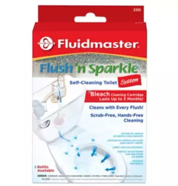 Fluidmaster 8300 Flush ‘n Sparkle Automatic Toilet Bowl Cleaning System