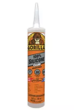 Gorilla 8050002 Clear Silicone Sealant