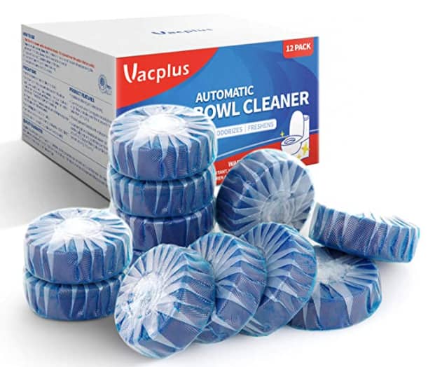Vacplus Automatic Toilet Bowl Cleaner Tablets