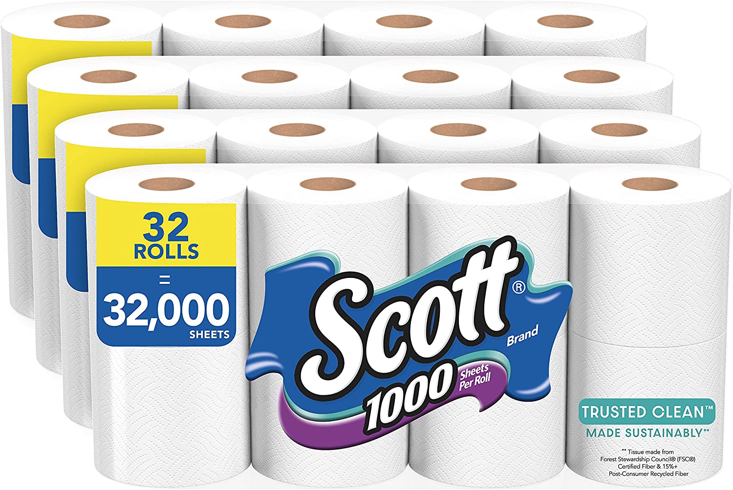 Scott Trusted Clean Toilet Paper